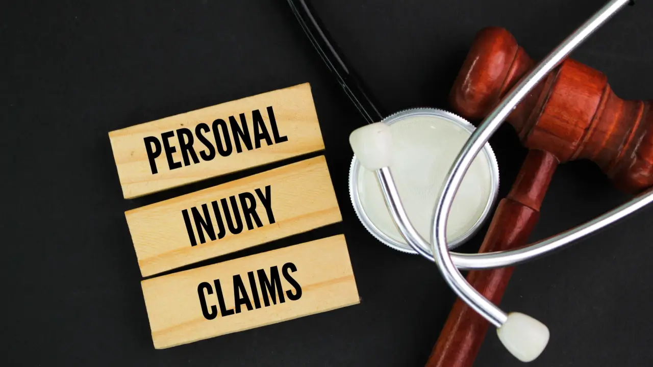 Personal injury claims wooden blocks with gavel and stethoscope representing is it worth making a personal injury claim decision