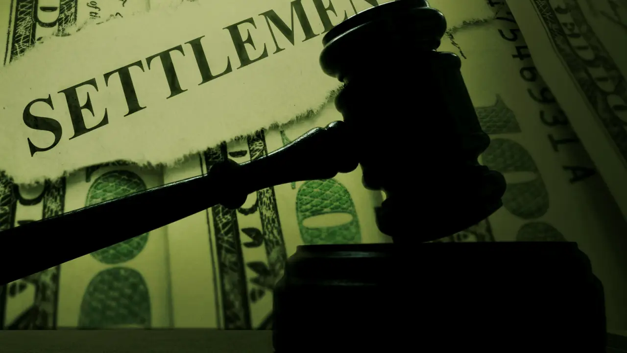 Truck accident settlement process representation with legal gavel on cash symbolizing compensation claims